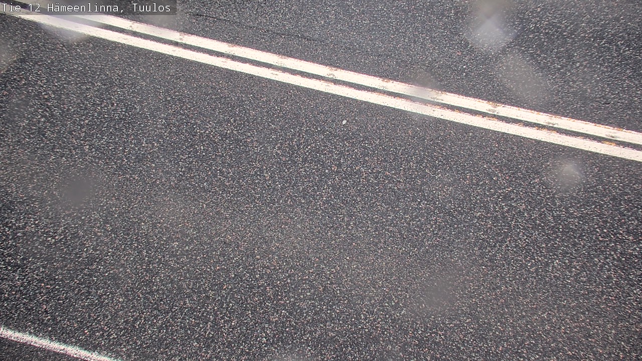 Weather Camera Image Väg 12 Hämeenlinna, Tuulos, Hämeenlinna, Kanta-Häme