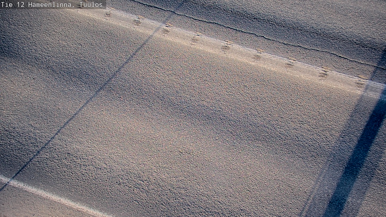 Weather Camera Image Road 12 Hämeenlinna, Tuulos, Hämeenlinna, Kanta-Häme