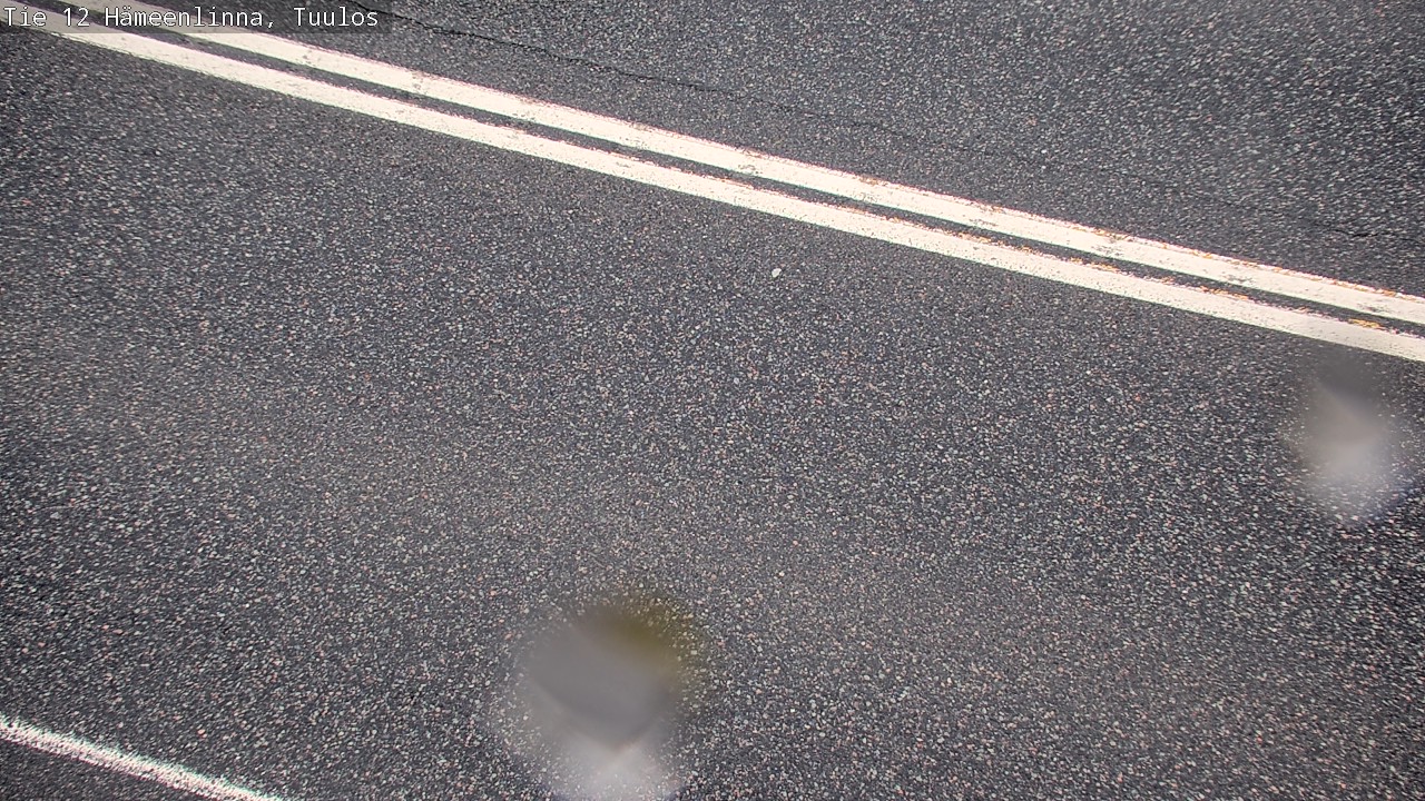 Weather Camera Image Road 12 Hämeenlinna, Tuulos, Hämeenlinna, Kanta-Häme
