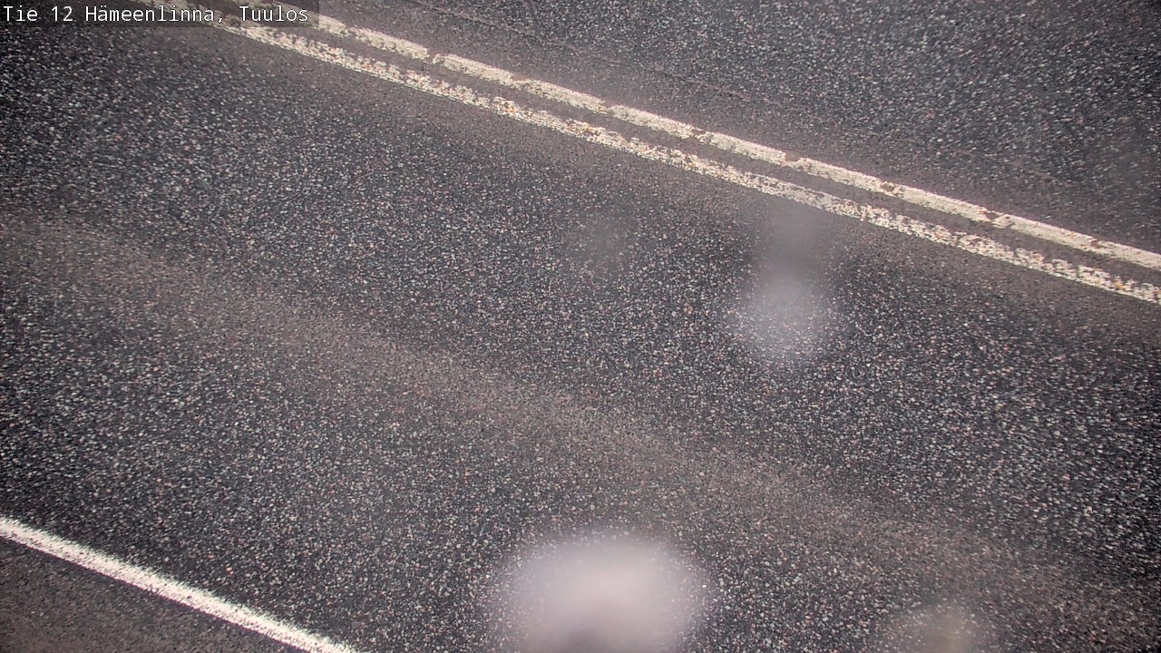 Weather Camera Image Road 12 Hämeenlinna, Tuulos, Hämeenlinna, Kanta-Häme