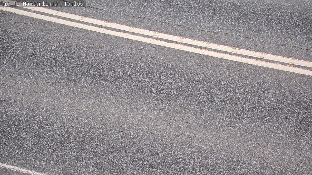 Weather Camera Image Road 12 Hämeenlinna, Tuulos, Hämeenlinna, Kanta-Häme