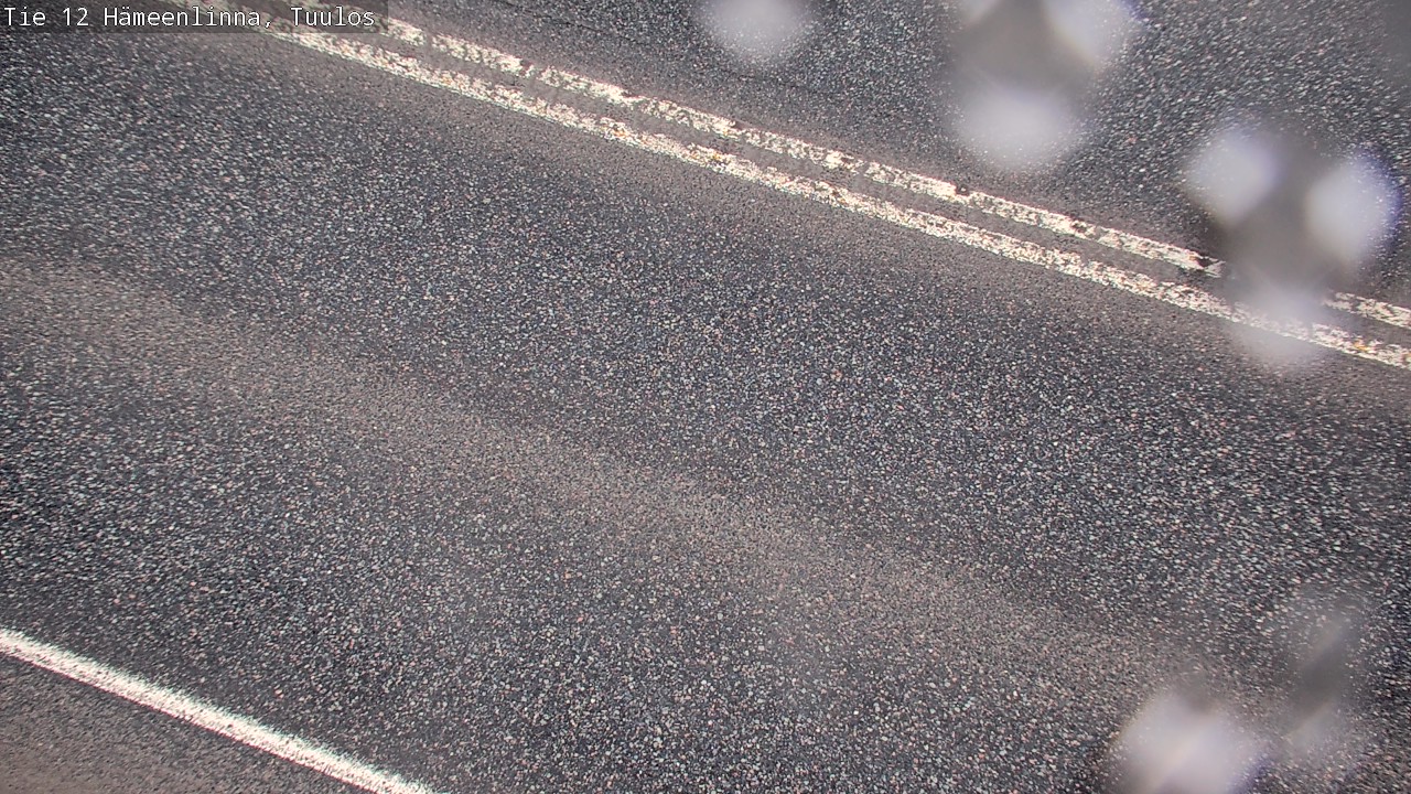 Weather Camera Image Road 12 Hämeenlinna, Tuulos, Hämeenlinna, Kanta-Häme