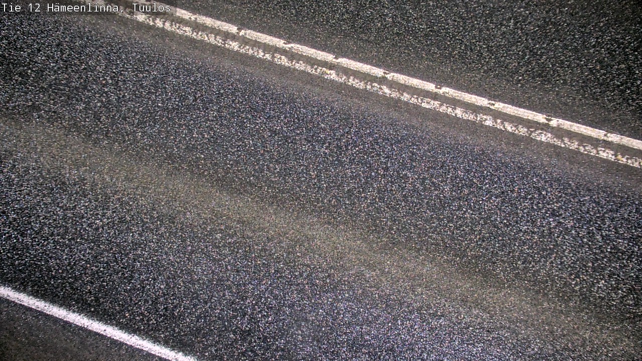 Weather Camera Image Road 12 Hämeenlinna, Tuulos, Hämeenlinna, Kanta-Häme