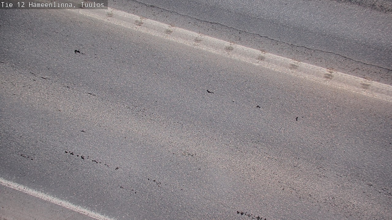 Weather Camera Image Road 12 Hämeenlinna, Tuulos, Hämeenlinna, Kanta-Häme