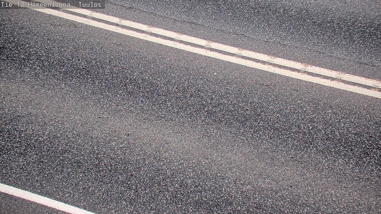 Weather Camera Image Road 12 Hämeenlinna, Tuulos, Hämeenlinna, Kanta-Häme