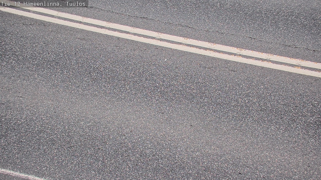 Weather Camera Image Väg 12 Hämeenlinna, Tuulos, Hämeenlinna, Kanta-Häme