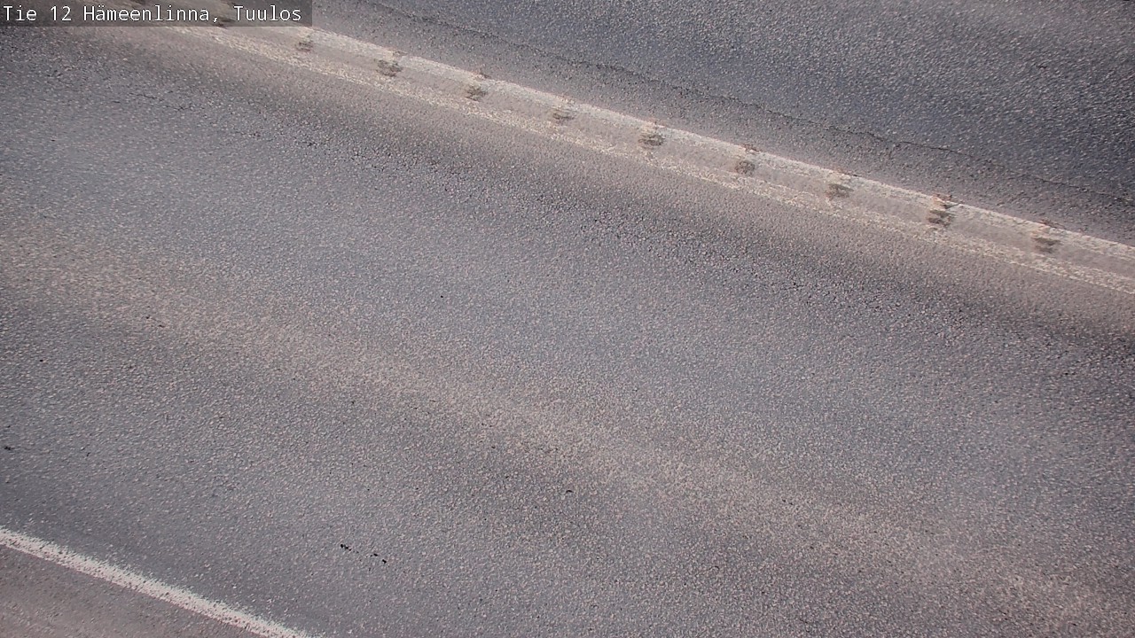 Weather Camera Image Road 12 Hämeenlinna, Tuulos, Hämeenlinna, Kanta-Häme