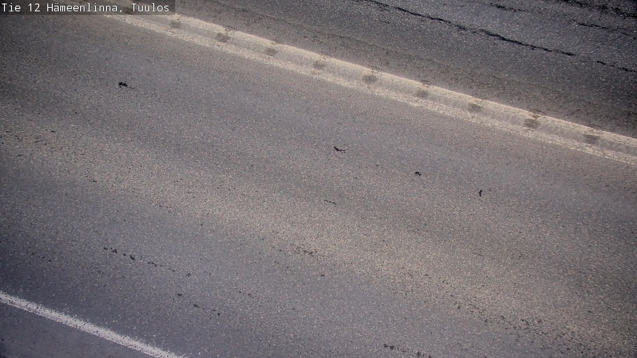 Weather Camera Image Road 12 Hämeenlinna, Tuulos, Hämeenlinna, Kanta-Häme
