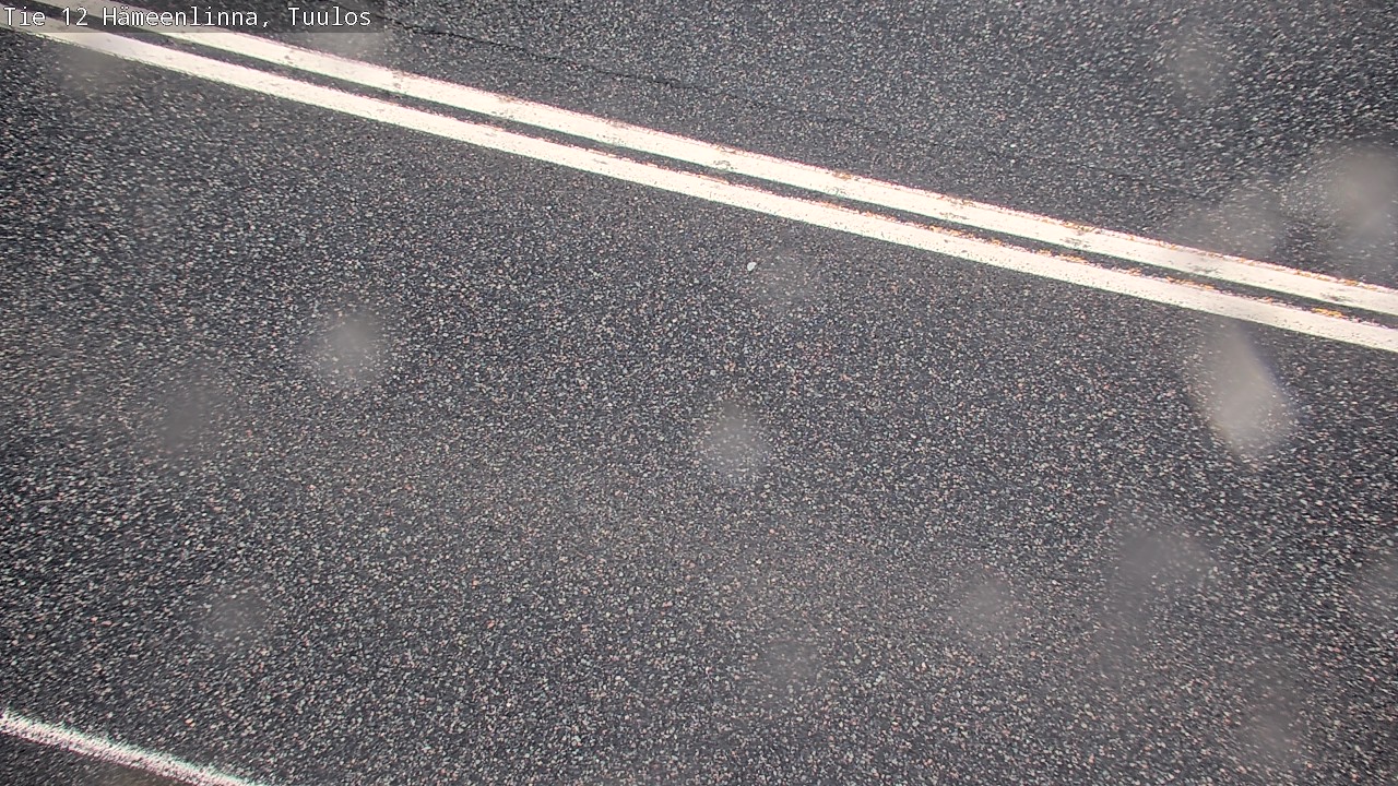 Weather Camera Image Väg 12 Hämeenlinna, Tuulos, Hämeenlinna, Kanta-Häme