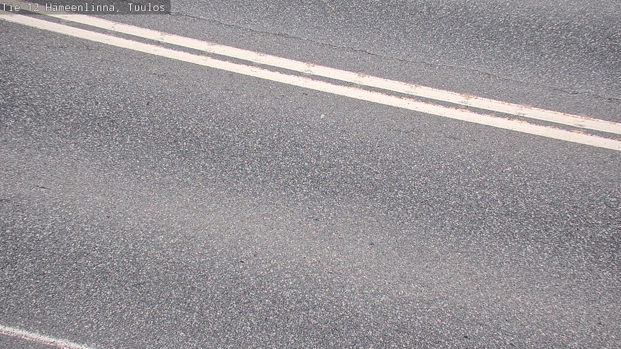Weather Camera Image Road 12 Hämeenlinna, Tuulos, Hämeenlinna, Kanta-Häme