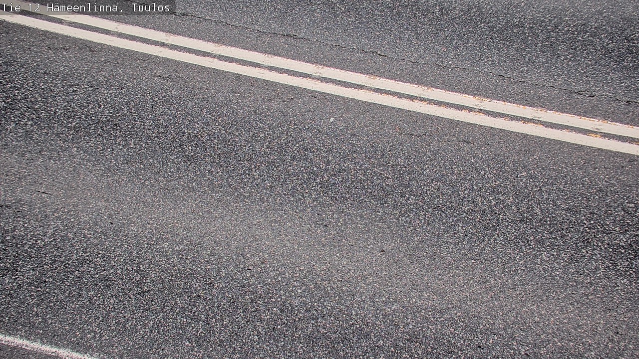 Weather Camera Image Road 12 Hämeenlinna, Tuulos, Hämeenlinna, Kanta-Häme