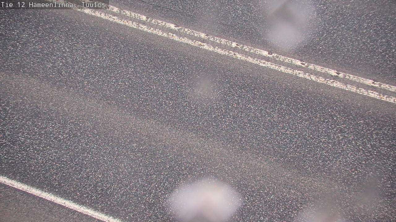 Weather Camera Image Road 12 Hämeenlinna, Tuulos, Hämeenlinna, Kanta-Häme