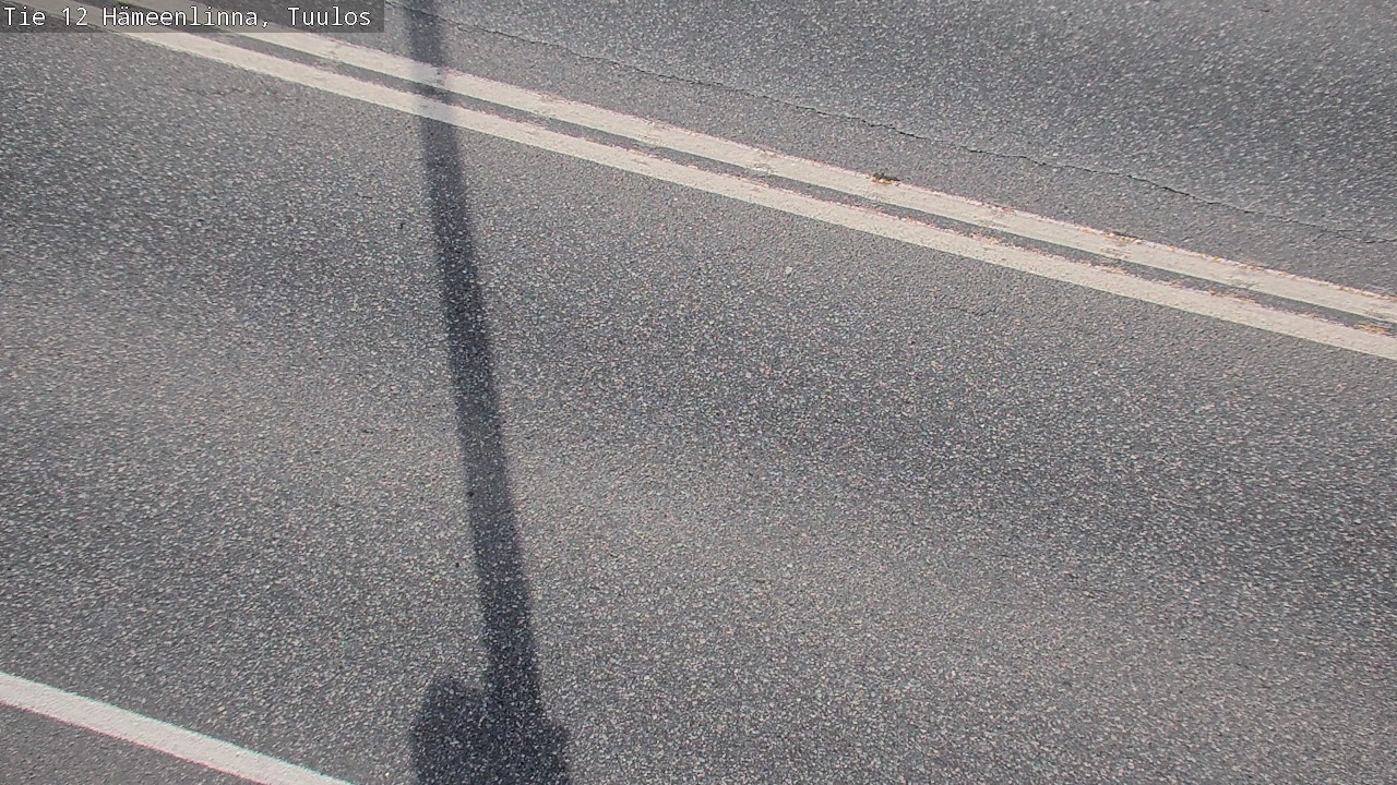 Weather Camera Image Road 12 Hämeenlinna, Tuulos, Hämeenlinna, Kanta-Häme