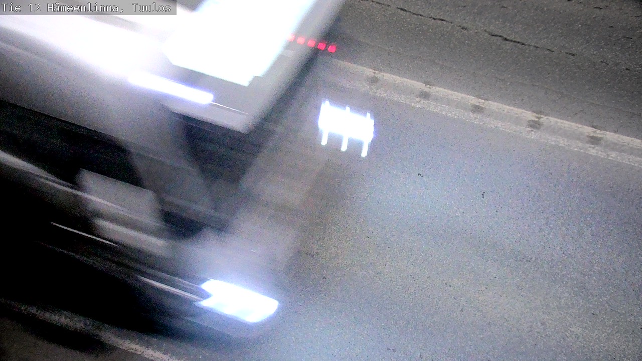 Weather Camera Image Road 12 Hämeenlinna, Tuulos, Hämeenlinna, Kanta-Häme