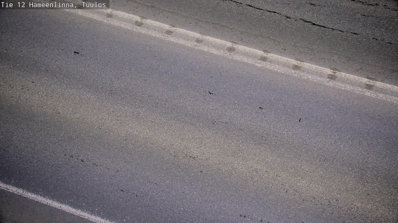 Weather Camera Image Road 12 Hämeenlinna, Tuulos, Hämeenlinna, Kanta-Häme