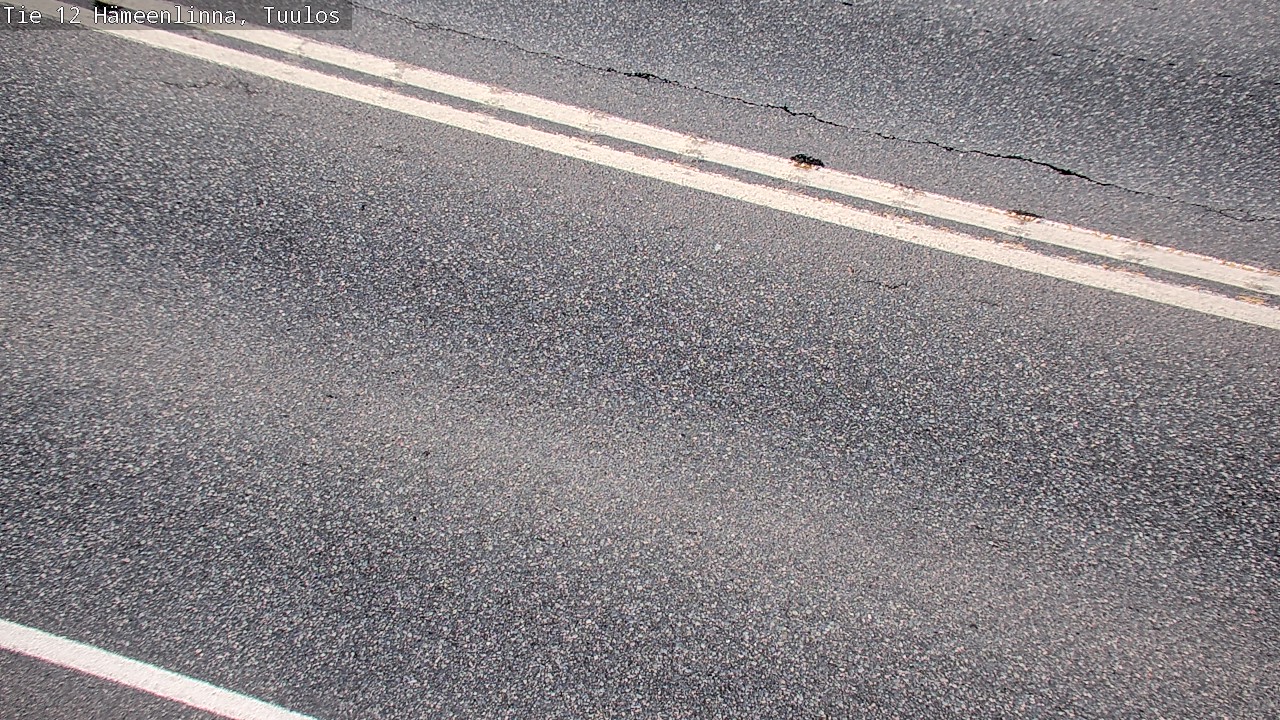 Weather Camera Image Road 12 Hämeenlinna, Tuulos, Hämeenlinna, Kanta-Häme