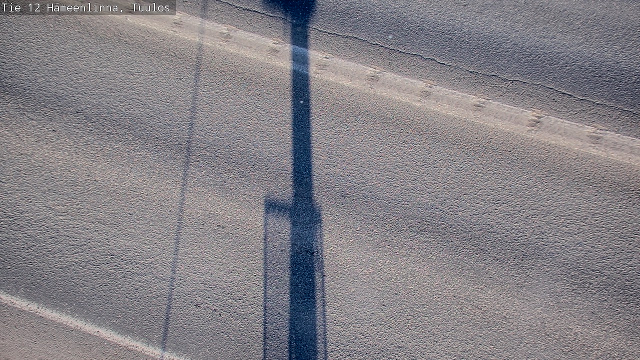 Weather Camera Image Road 12 Hämeenlinna, Tuulos, Hämeenlinna, Kanta-Häme