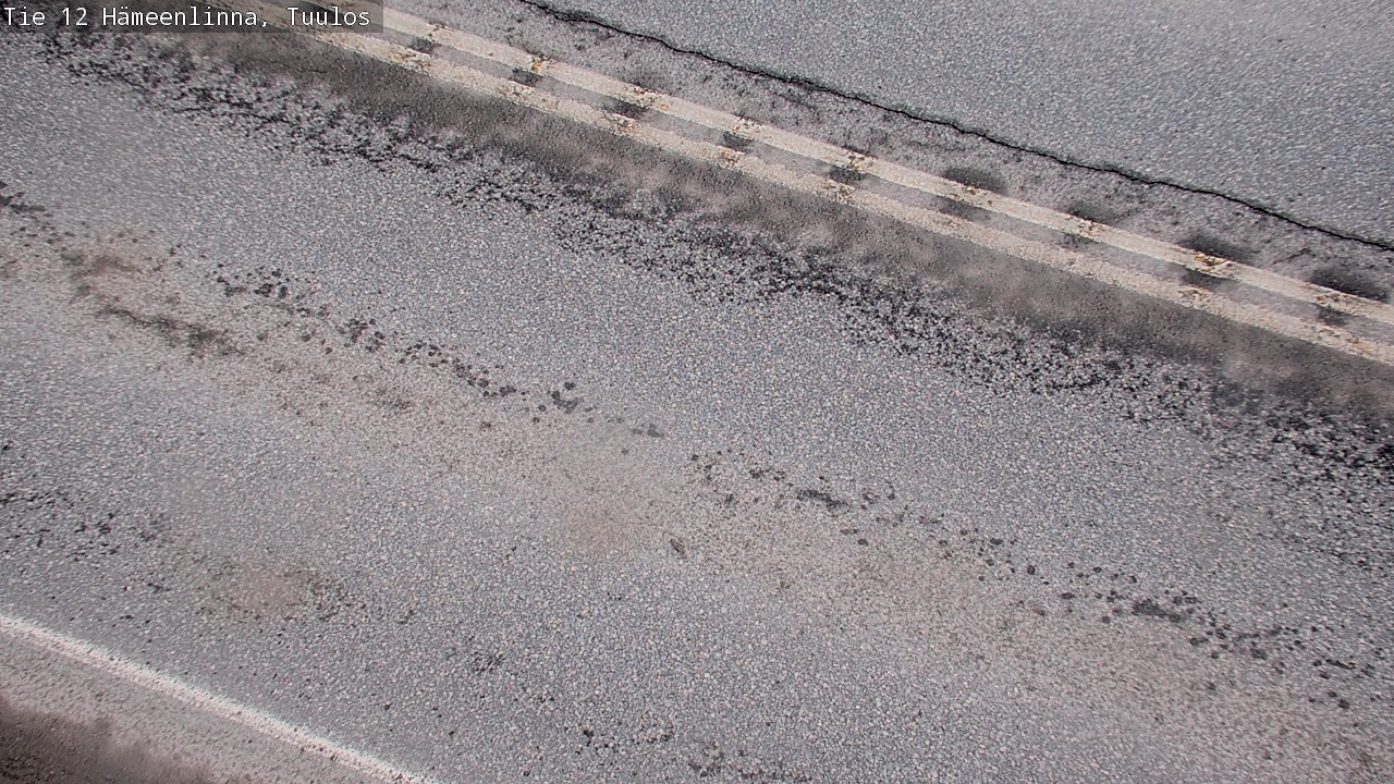 Weather Camera Image Road 12 Hämeenlinna, Tuulos, Hämeenlinna, Kanta-Häme