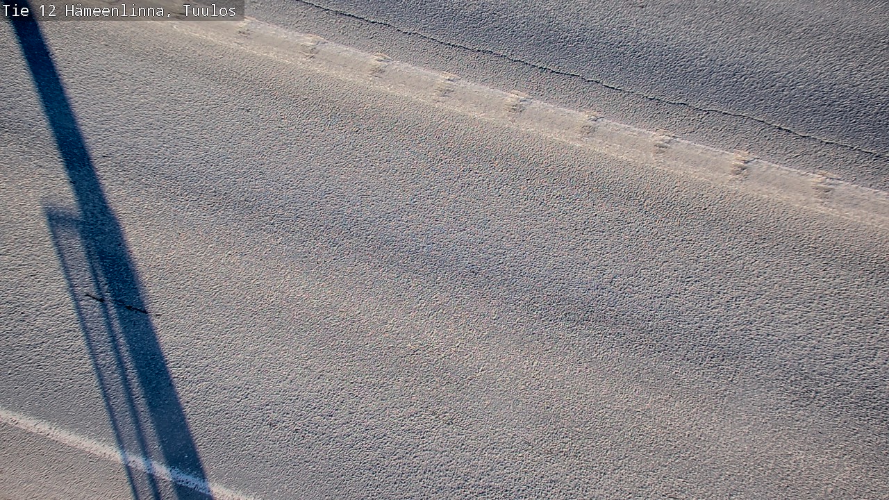 Weather Camera Image Road 12 Hämeenlinna, Tuulos, Hämeenlinna, Kanta-Häme