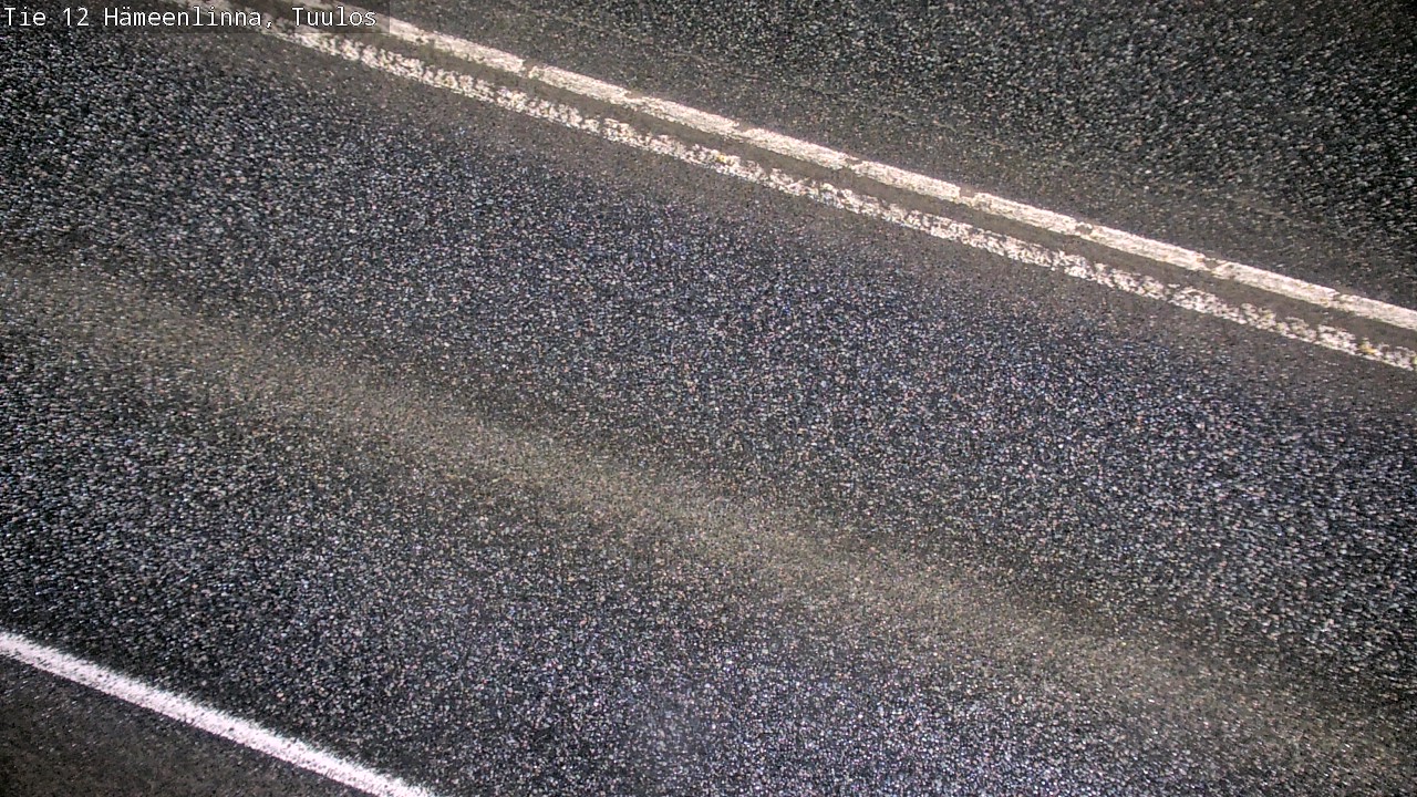Weather Camera Image Road 12 Hämeenlinna, Tuulos, Hämeenlinna, Kanta-Häme