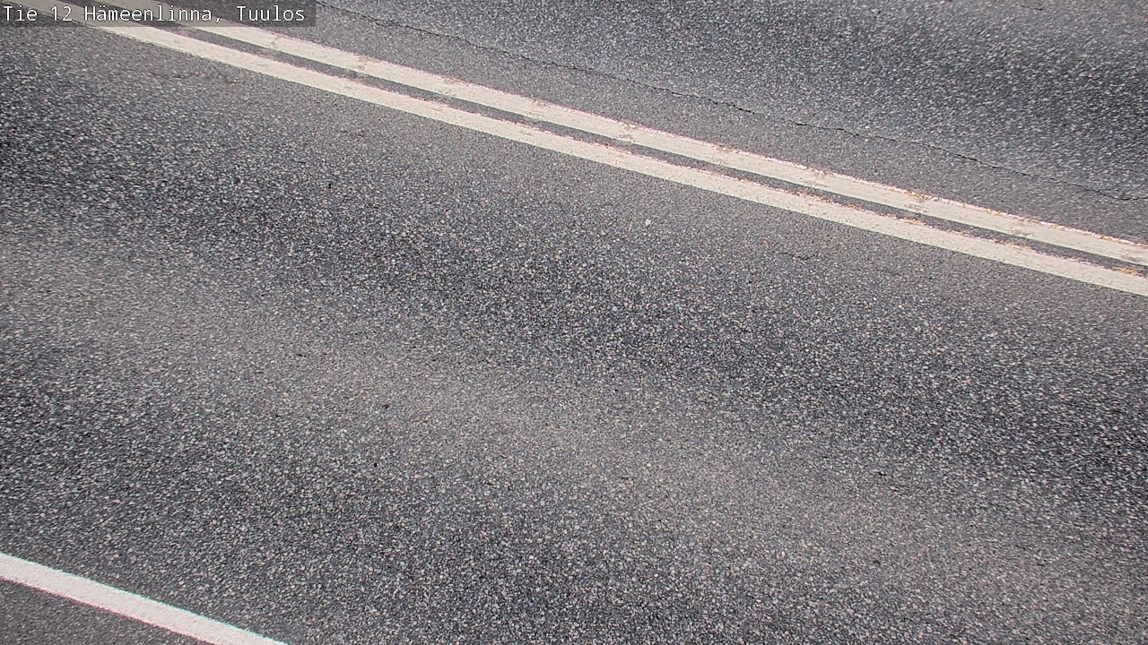 Weather Camera Image Road 12 Hämeenlinna, Tuulos, Hämeenlinna, Kanta-Häme
