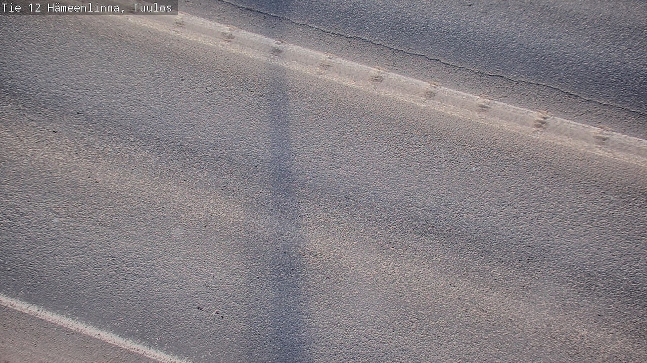 Weather Camera Image Väg 12 Hämeenlinna, Tuulos, Hämeenlinna, Kanta-Häme