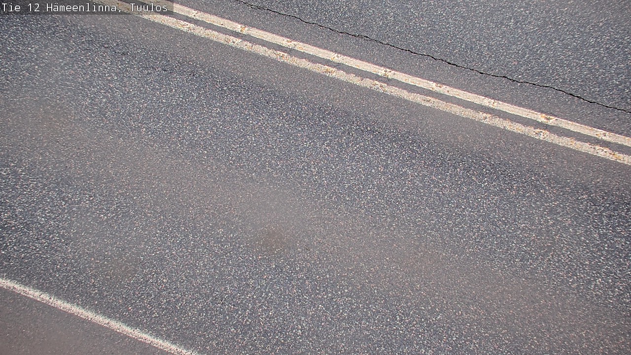 Weather Camera Image Road 12 Hämeenlinna, Tuulos, Hämeenlinna, Kanta-Häme
