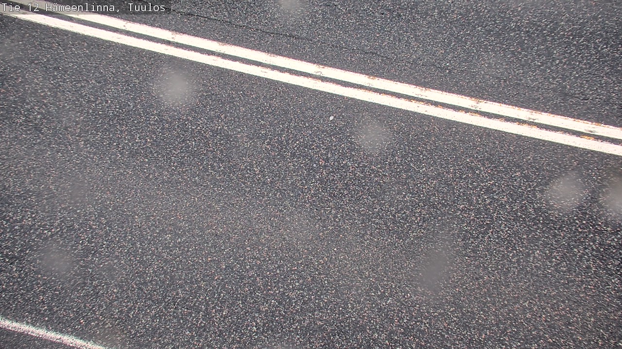 Weather Camera Image Road 12 Hämeenlinna, Tuulos, Hämeenlinna, Kanta-Häme