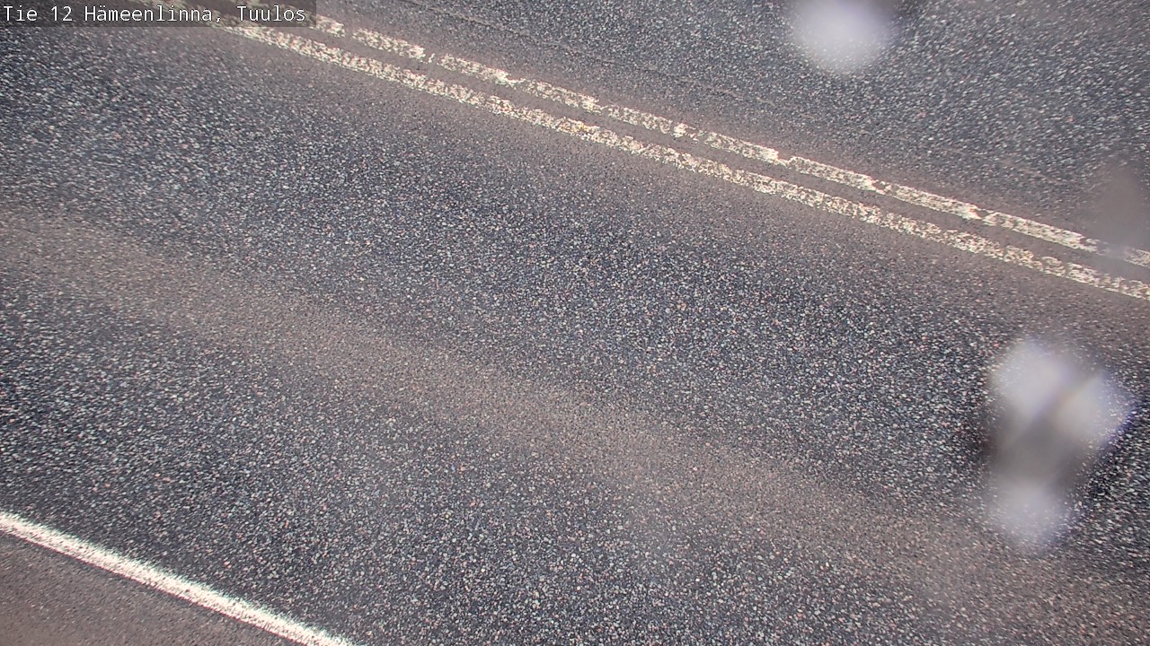 Weather Camera Image Road 12 Hämeenlinna, Tuulos, Hämeenlinna, Kanta-Häme