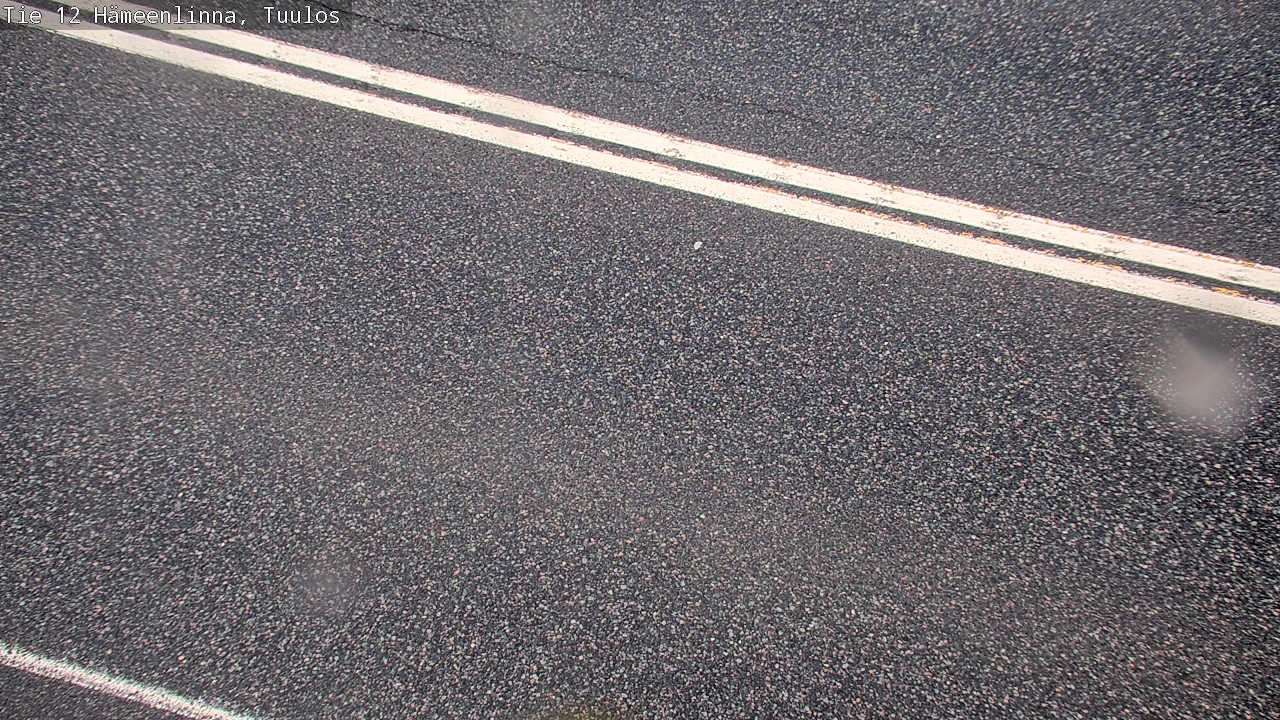 Weather Camera Image Road 12 Hämeenlinna, Tuulos, Hämeenlinna, Kanta-Häme