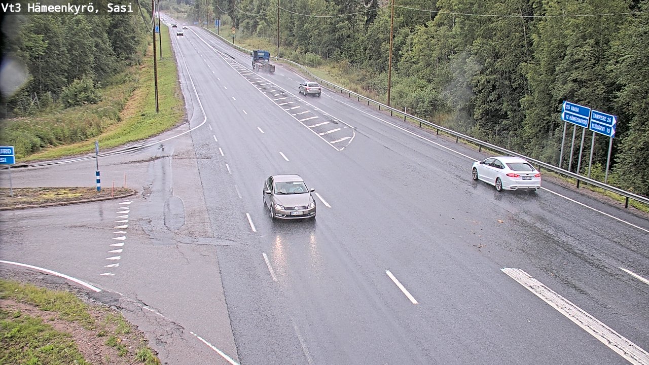 Weather Camera Image Väg 3 Hämeenkyrö, Sasi, Hämeenkyrö, Pirkanmaa