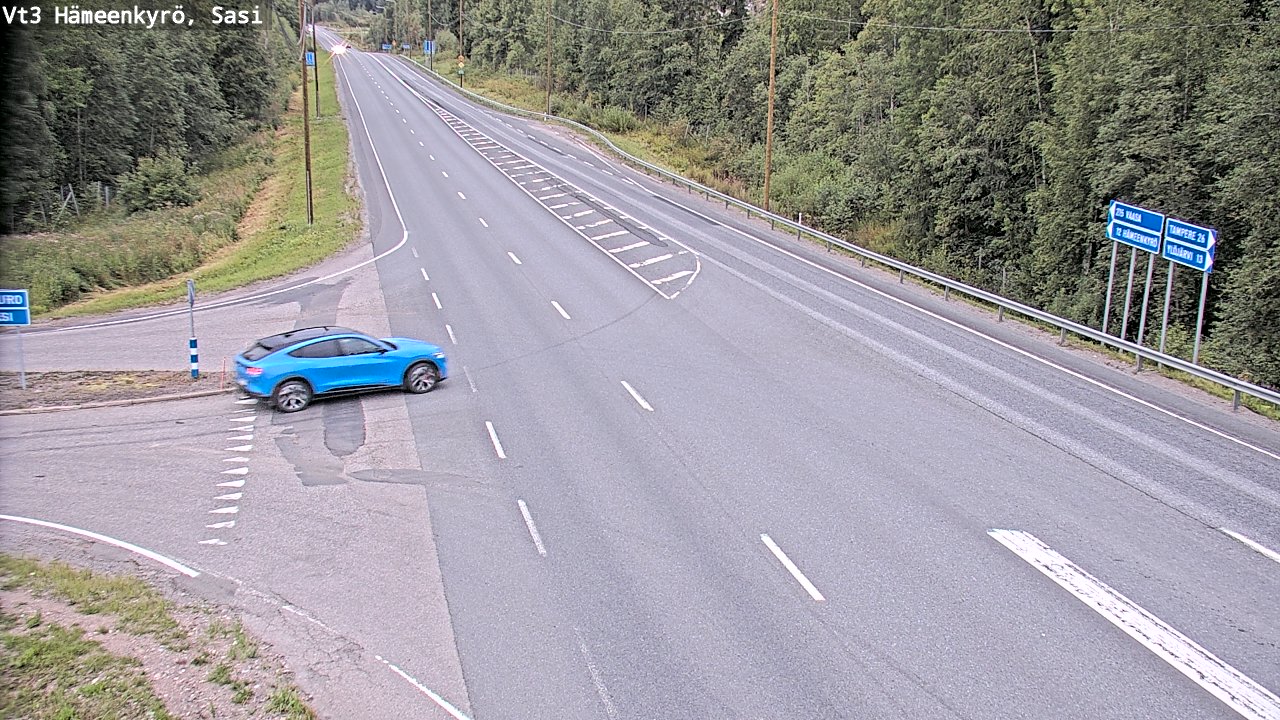 Weather Camera Image Road 3 Hämeenkyrö, Sasi, Hämeenkyrö, Pirkanmaa