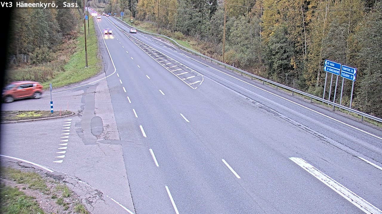 Kelikamerat Kuva Tie 3 Hämeenkyrö, Sasi, Hämeenkyrö, Pirkanmaa