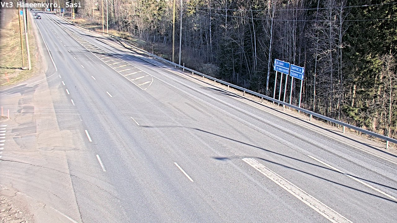Weather Camera Image Road 3 Hämeenkyrö, Sasi, Hämeenkyrö, Pirkanmaa