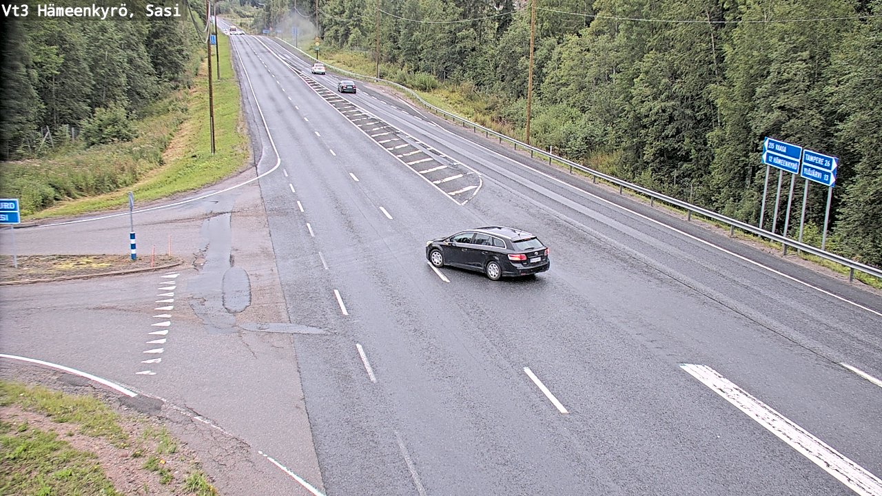 Weather Camera Image Väg 3 Hämeenkyrö, Sasi, Hämeenkyrö, Pirkanmaa
