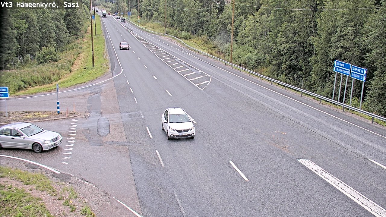 Weather Camera Image Väg 3 Hämeenkyrö, Sasi, Hämeenkyrö, Pirkanmaa