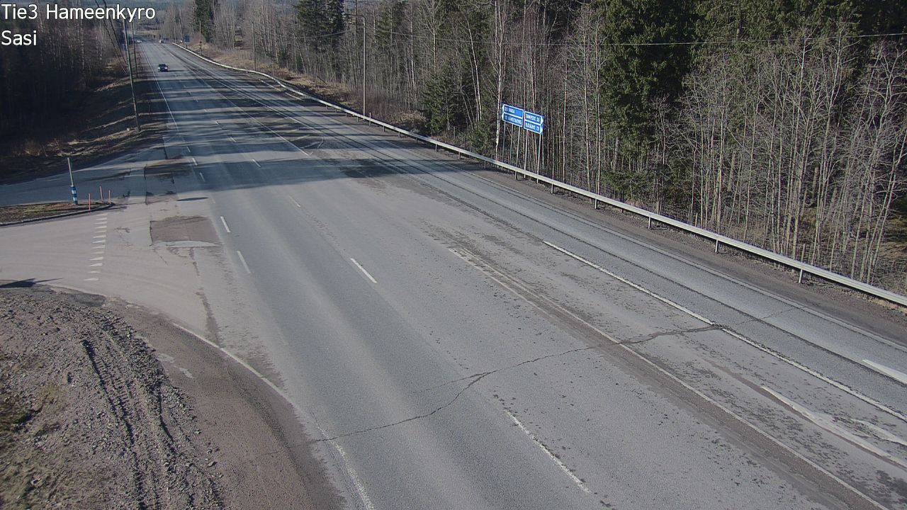 Weather Camera Image Road 3 Hämeenkyrö, Sasi, Hämeenkyrö, Pirkanmaa