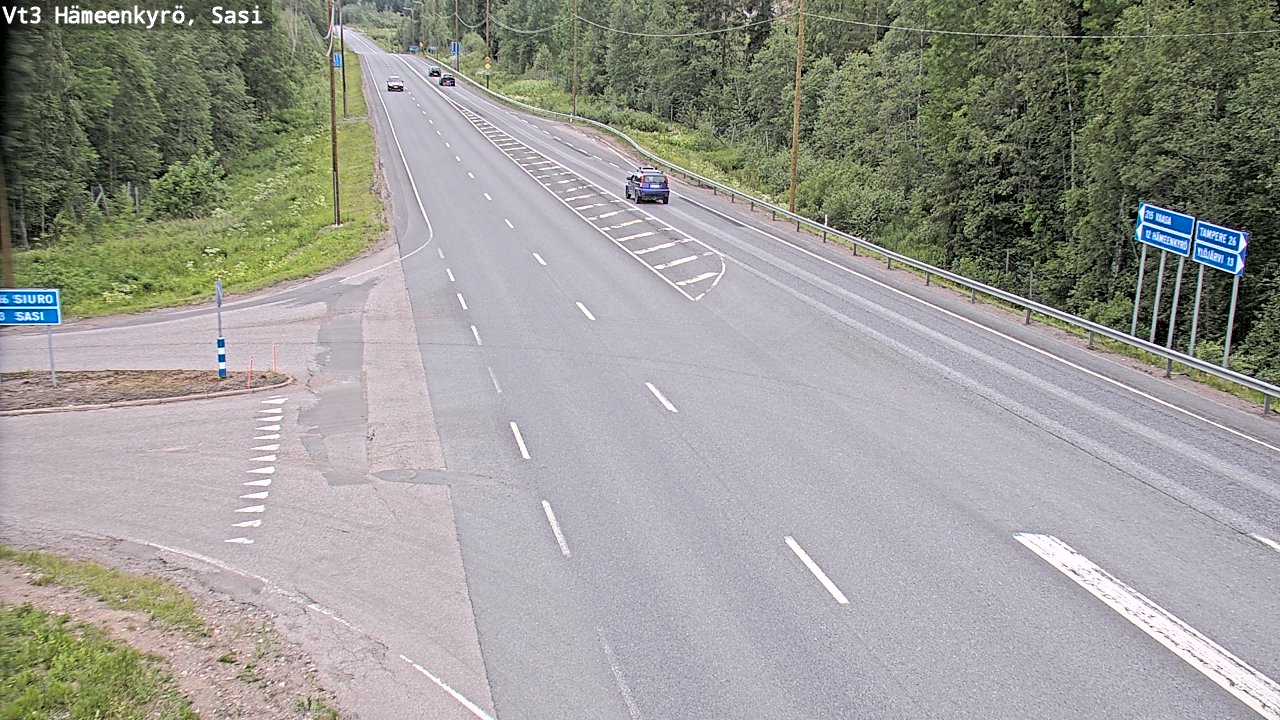 Weather Camera Image Väg 3 Hämeenkyrö, Sasi, Hämeenkyrö, Pirkanmaa