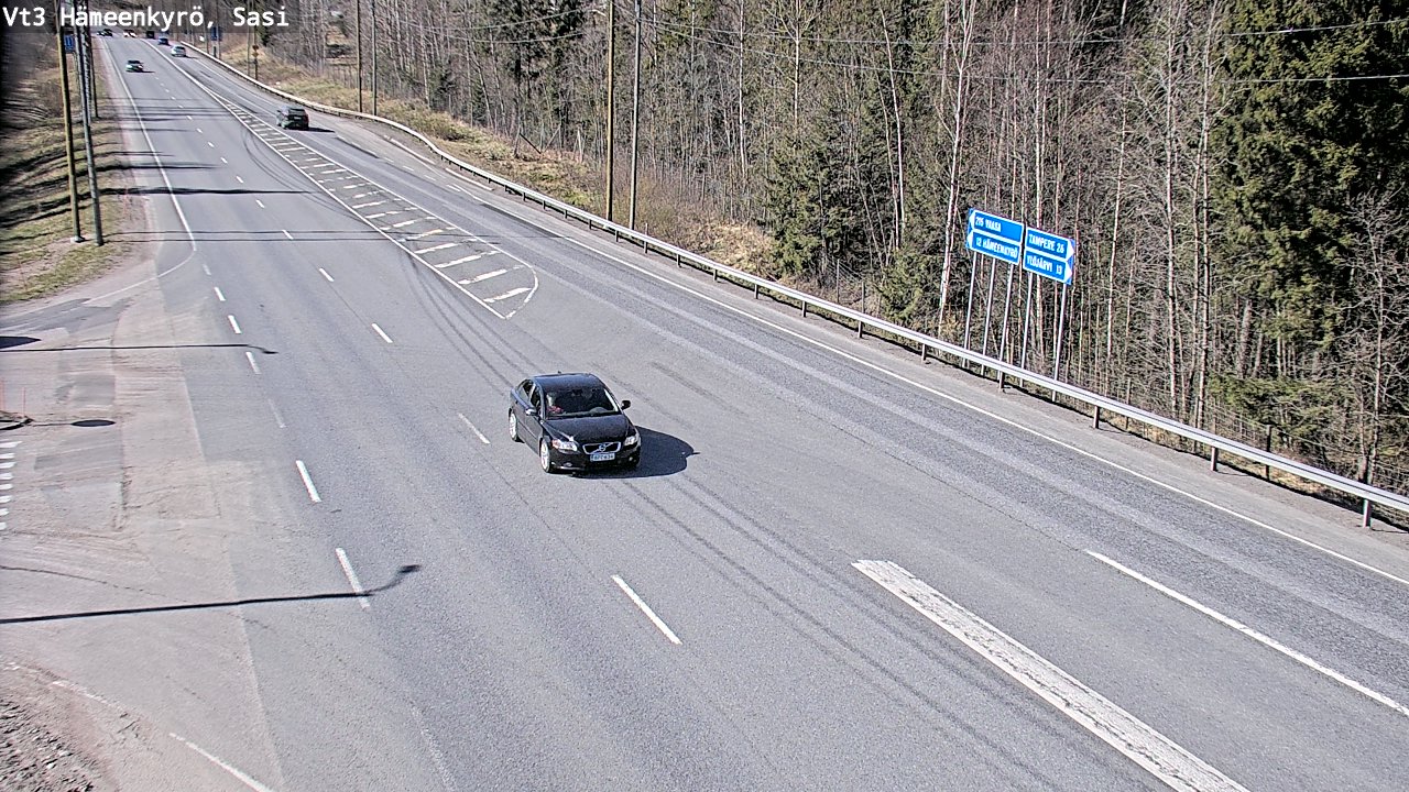 Weather Camera Image Road 3 Hämeenkyrö, Sasi, Hämeenkyrö, Pirkanmaa