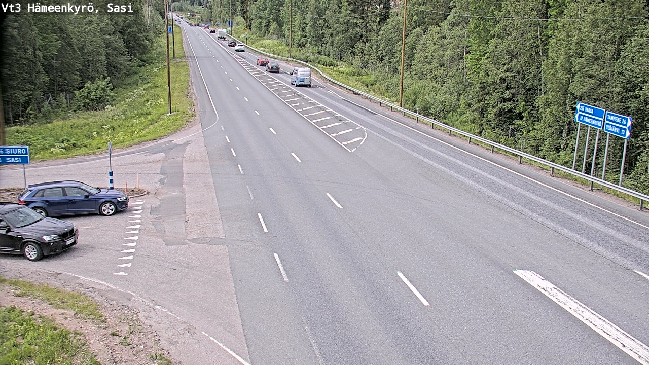 Weather Camera Image Road 3 Hämeenkyrö, Sasi, Hämeenkyrö, Pirkanmaa