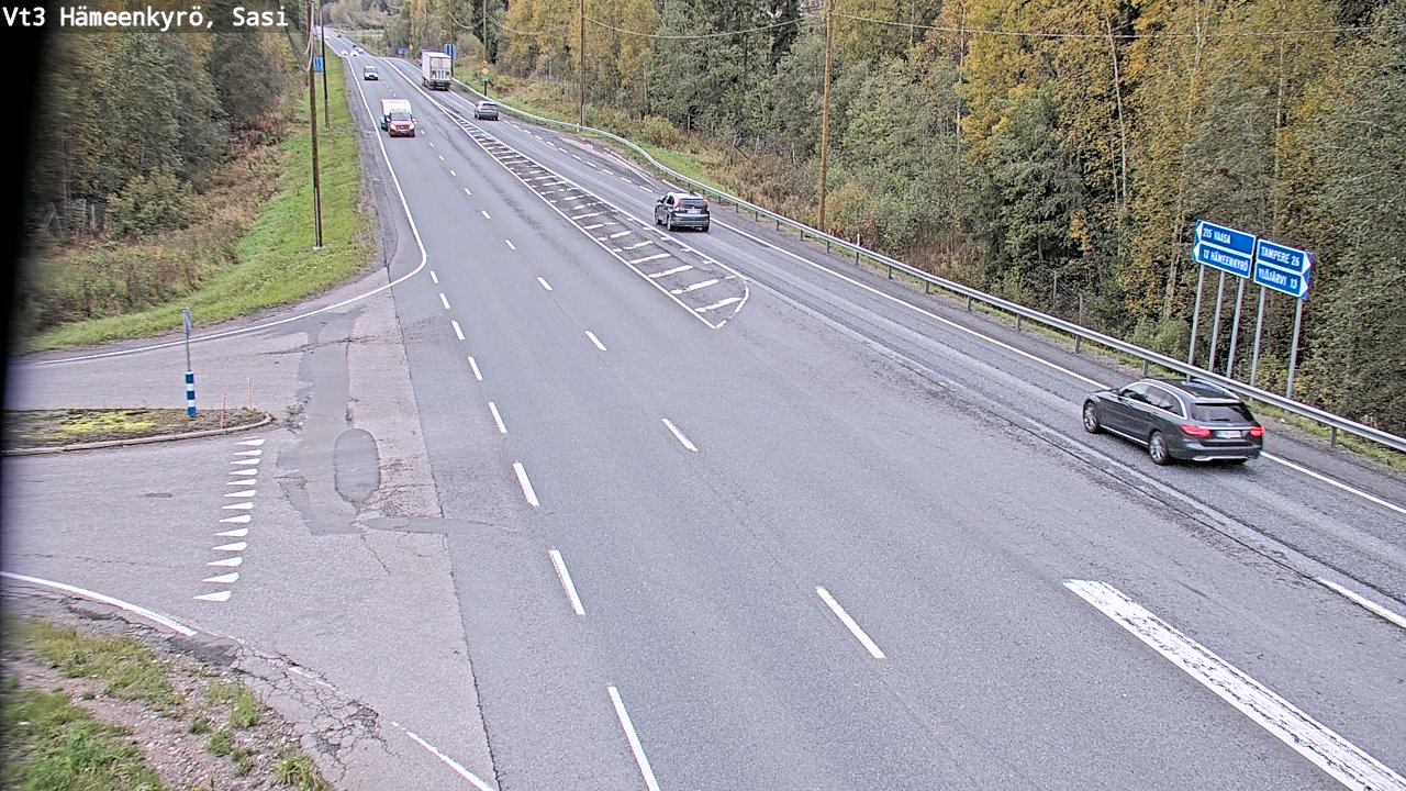 Kelikamerat Kuva Tie 3 Hämeenkyrö, Sasi, Hämeenkyrö, Pirkanmaa