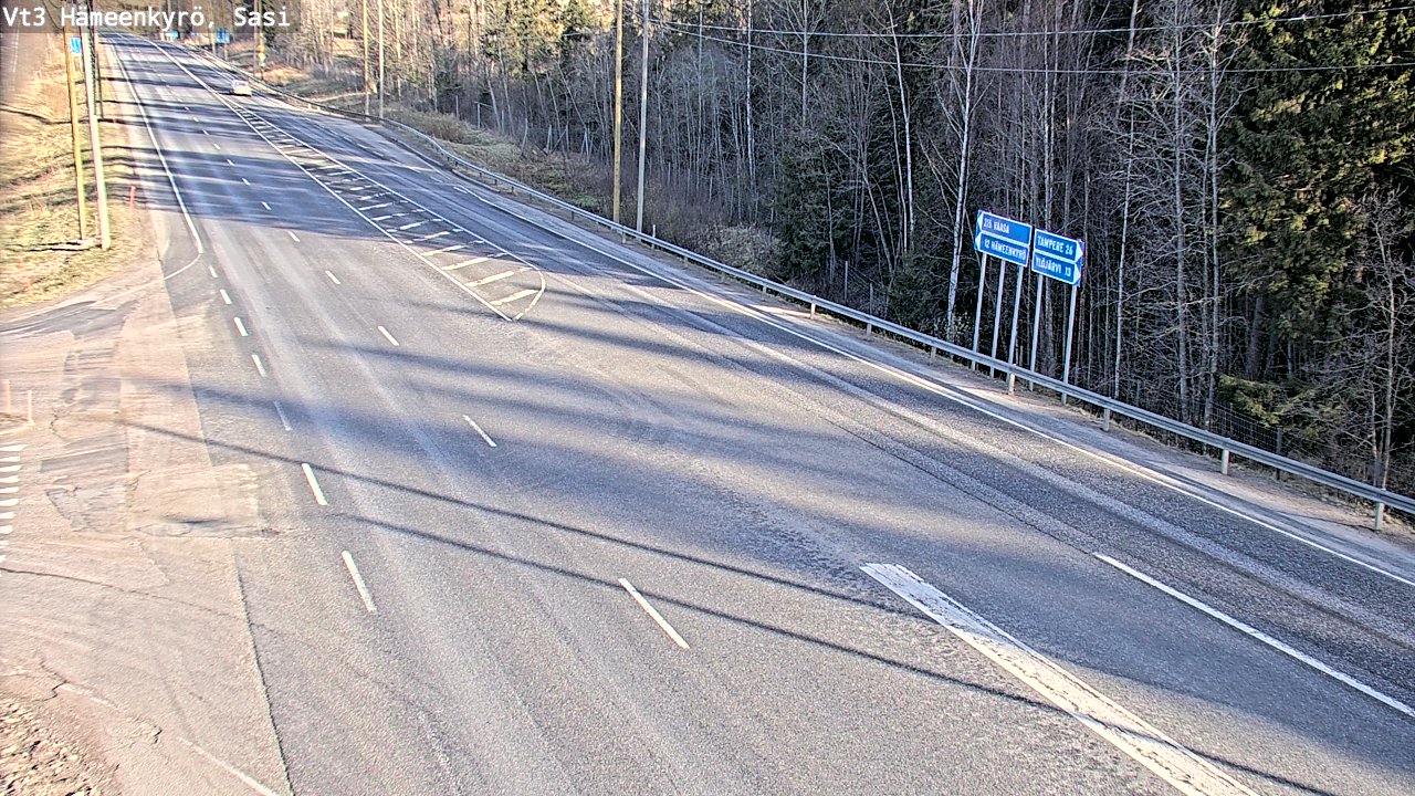 Weather Camera Image Road 3 Hämeenkyrö, Sasi, Hämeenkyrö, Pirkanmaa