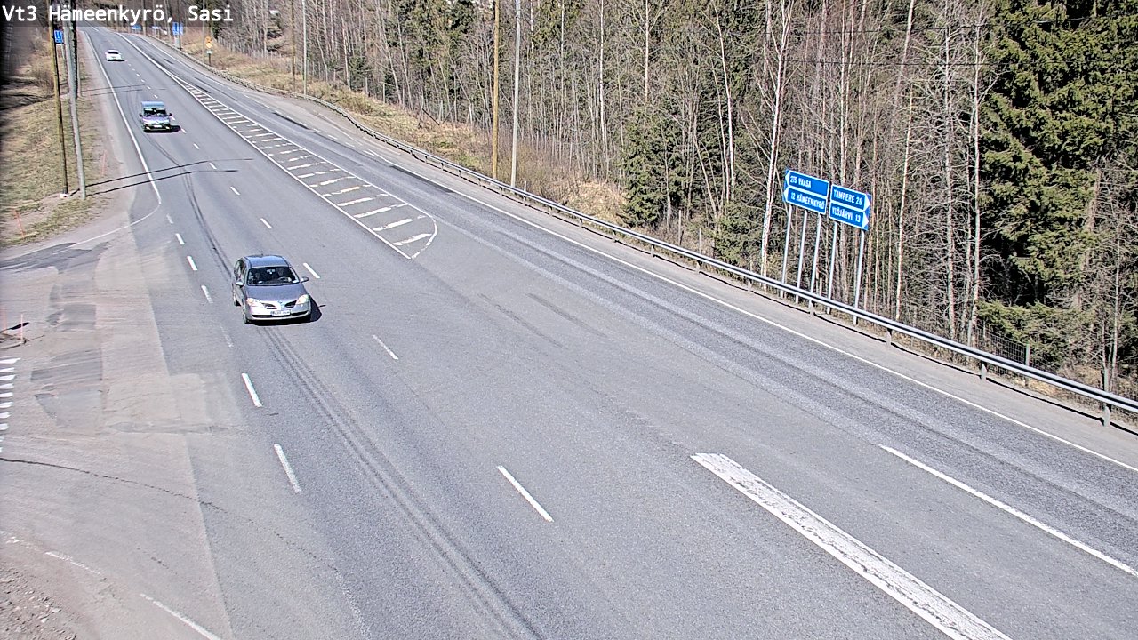 Weather Camera Image Road 3 Hämeenkyrö, Sasi, Hämeenkyrö, Pirkanmaa