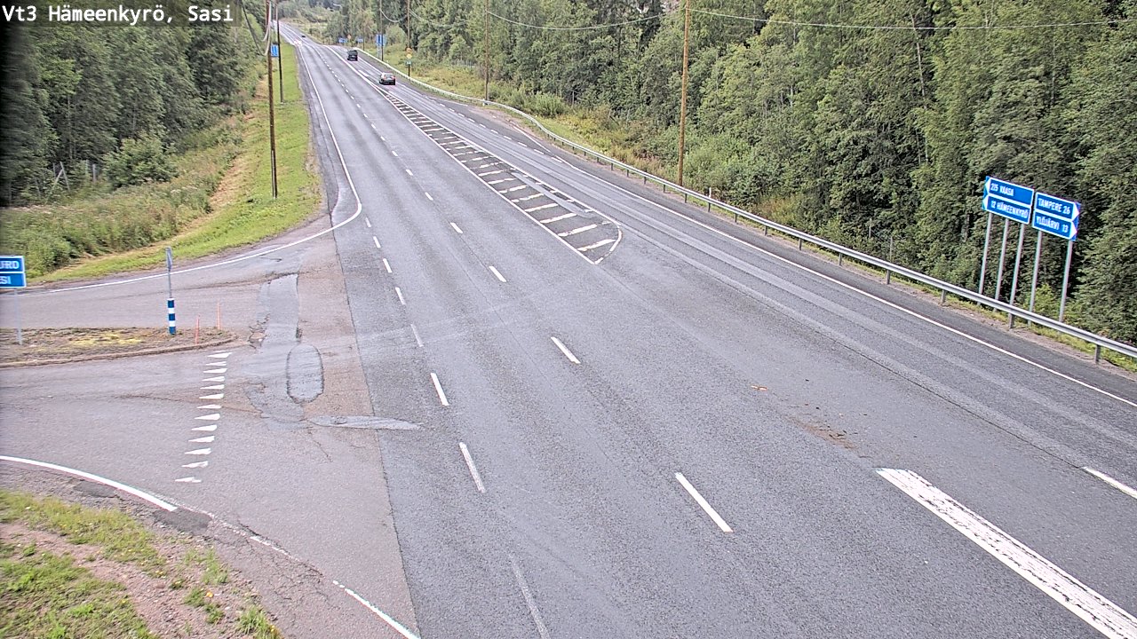 Weather Camera Image Road 3 Hämeenkyrö, Sasi, Hämeenkyrö, Pirkanmaa