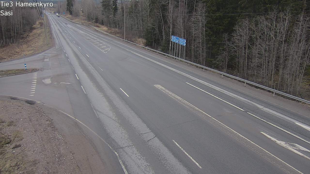 Weather Camera Image Road 3 Hämeenkyrö, Sasi, Hämeenkyrö, Pirkanmaa