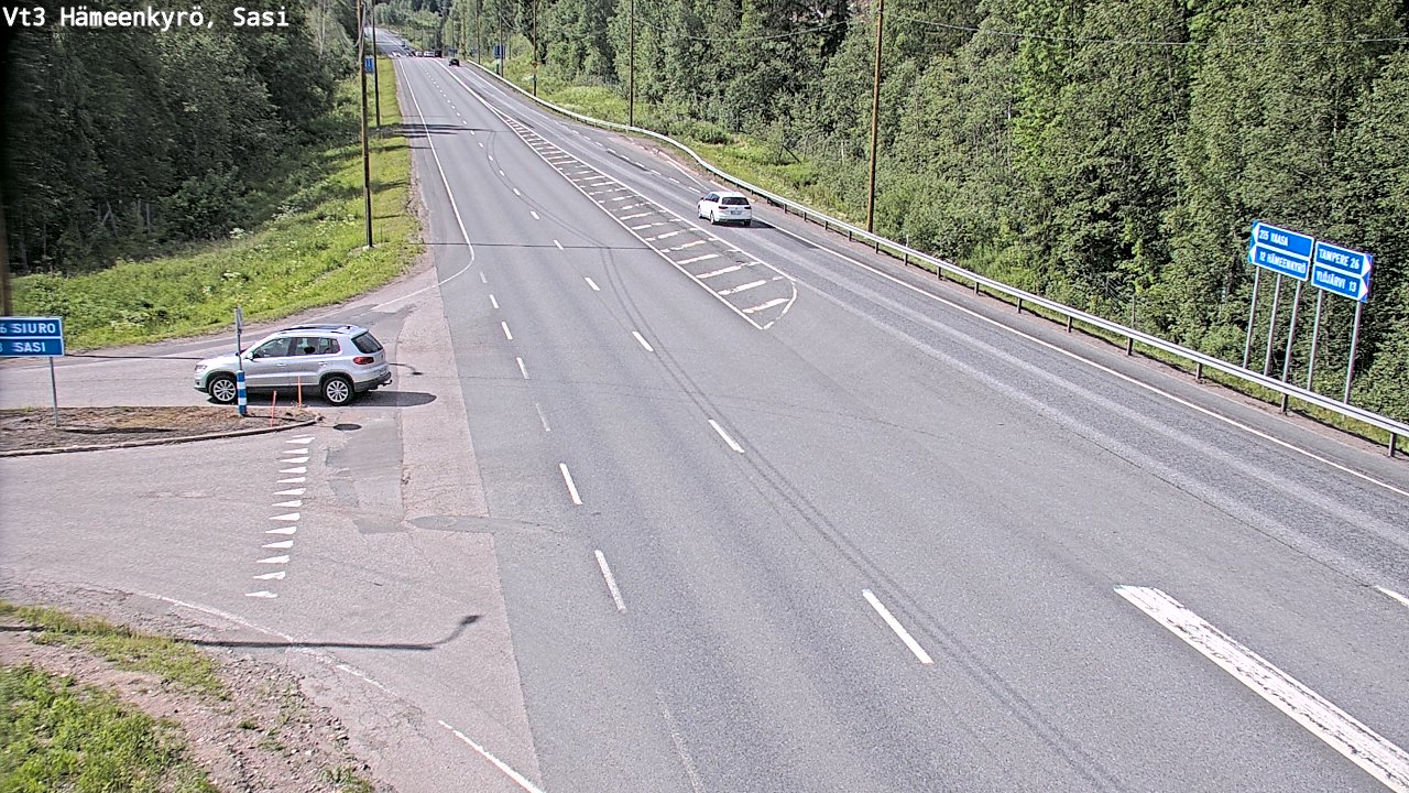 Weather Camera Image Road 3 Hämeenkyrö, Sasi, Hämeenkyrö, Pirkanmaa