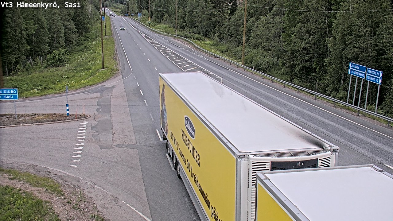 Weather Camera Image Väg 3 Hämeenkyrö, Sasi, Hämeenkyrö, Pirkanmaa