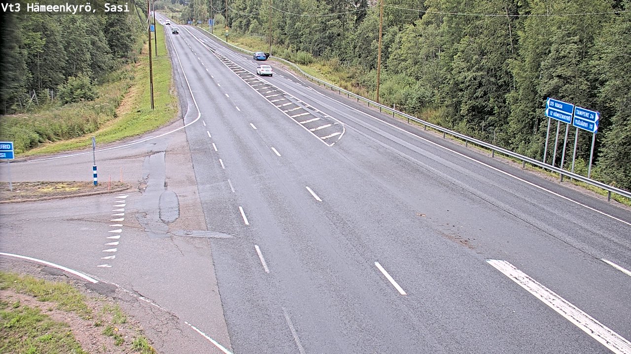 Weather Camera Image Road 3 Hämeenkyrö, Sasi, Hämeenkyrö, Pirkanmaa