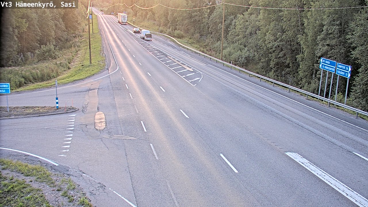 Kelikamerat Kuva Tie 3 Hämeenkyrö, Sasi, Hämeenkyrö, Pirkanmaa