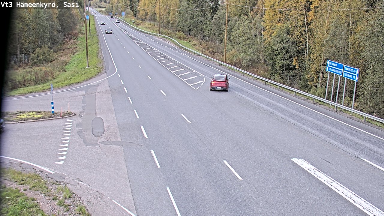 Weather Camera Image Road 3 Hämeenkyrö, Sasi, Hämeenkyrö, Pirkanmaa